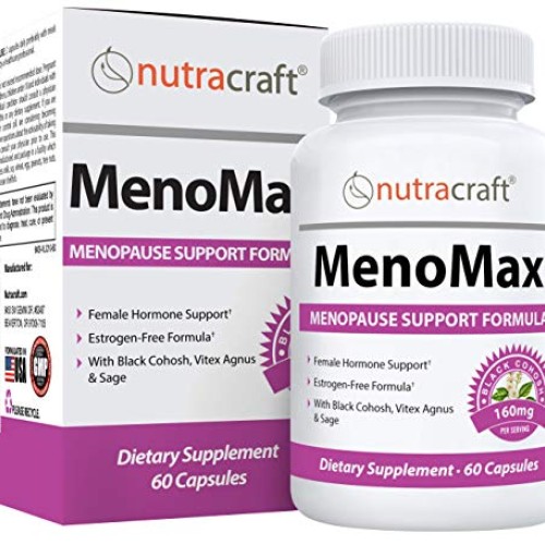 MenoMax #1 Menopause Relief Supplement | Black Cohosh, Dong Quai,...