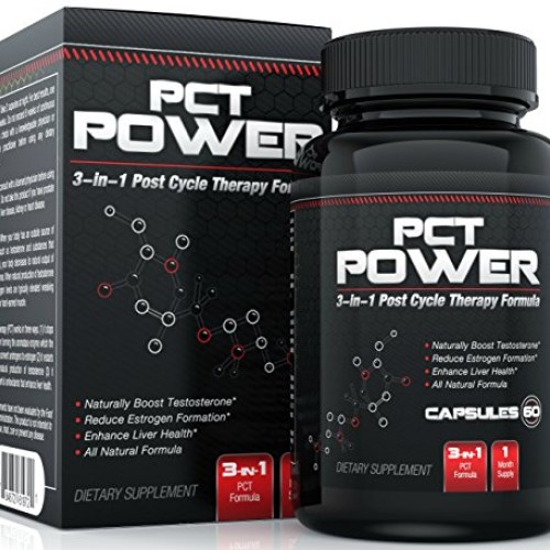 PCTPower #1 Post Cycle Therapy Supplement - 3-in-1 PCT Supplement...