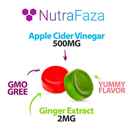 Vegan Apple Cider Vinegar Gummies - Formulated for Weight Loss, E...