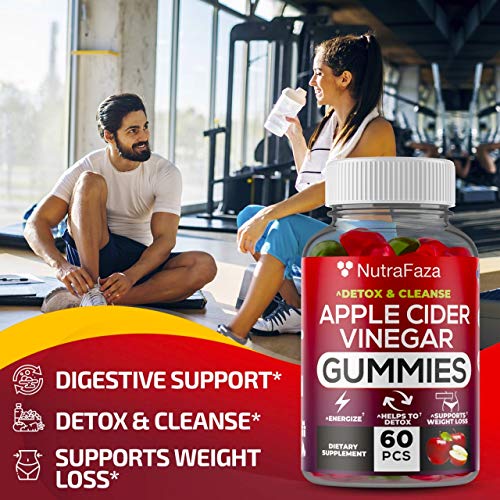Vegan Apple Cider Vinegar Gummies - Formulated for Weight Loss, E...