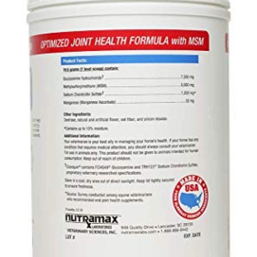 Nutramax Cosequin Equine Optimized with MSM, 1400 Gram Container