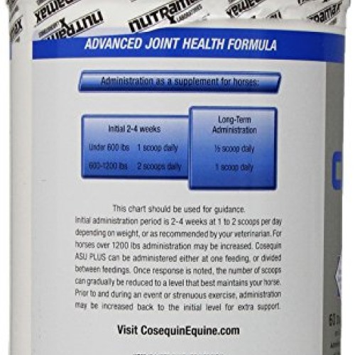 Nutramax Laboratories Cosequin Asu Plus Joint Supplement for Pets...