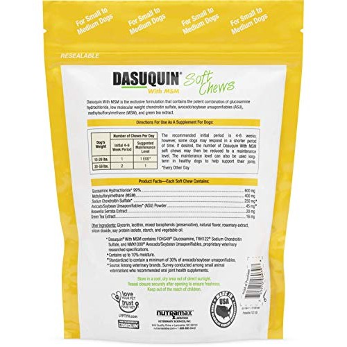 Nutramax Laboratories Dasuquin with MSM Soft Chews