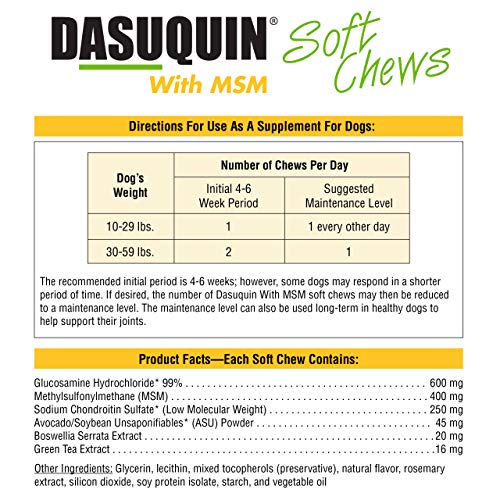 Nutramax Laboratories Dasuquin with MSM Soft Chews