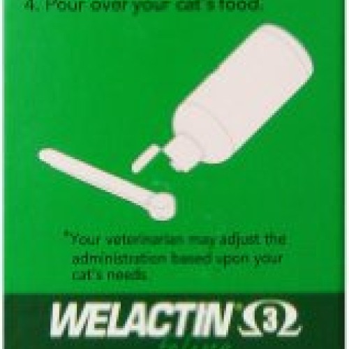 Welactin Omega-3 Fish Oil Skin and Coat Health Supplement Liquid ...