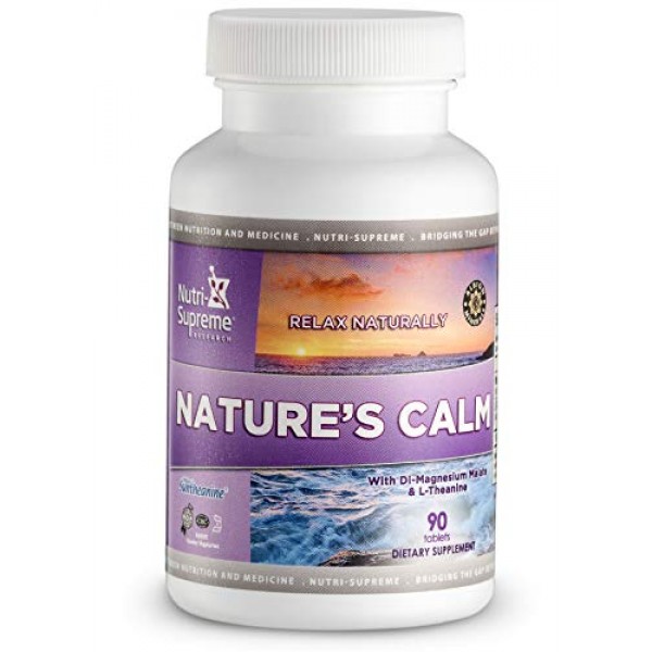 Calm Tablets: Natures Calm Dietary Supplement - Natural Relief o...
