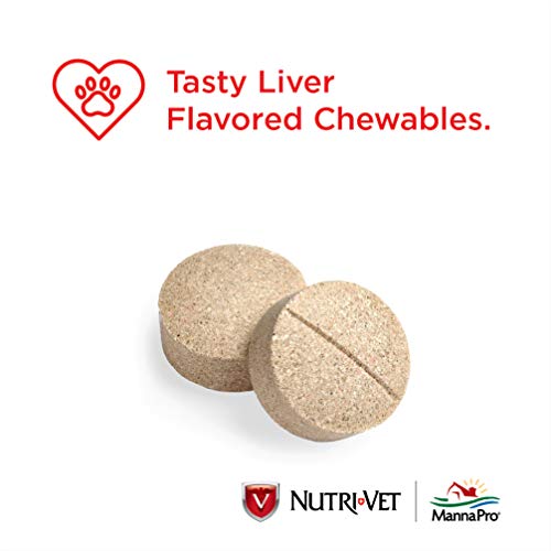 Nutri-Vet Aspirin Chewables for Large Dogs, 75 Count - Pack of 2