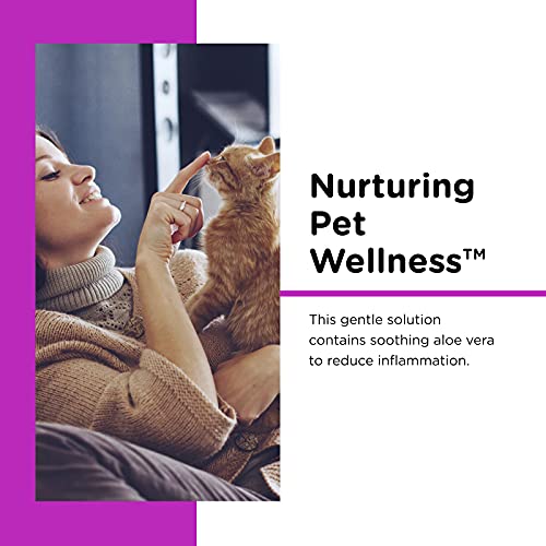 Nutri-Vet Ear Cleanser for Cats, Removes Dirt and Dissolves Wax, 4oz