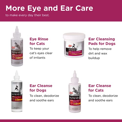 Nutri-Vet Eye Rinse for Dogs | Boric Acid Reduces Eye Irritation ...