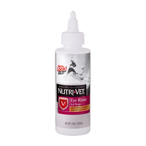 Nutri-Vet Eye Rinse for Dogs | Boric Acid Reduces Eye Irritation ...