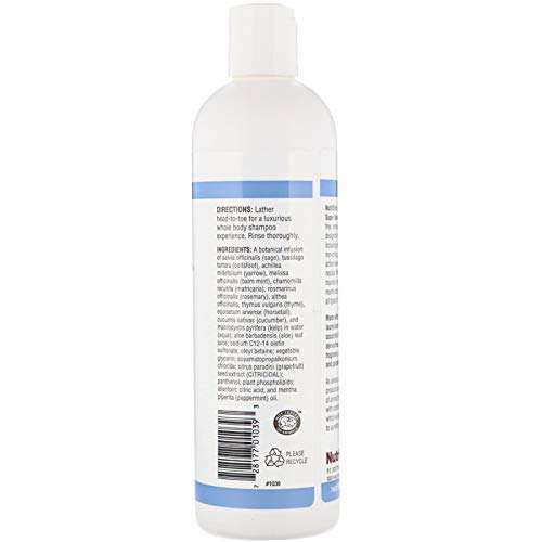 Nutribiotic Super Shower Gel, Fragrance Free, 12 Fluid Ounce
