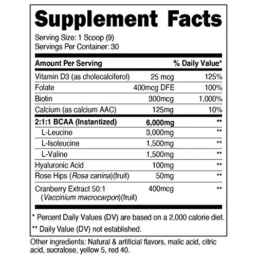 Nutricost BCAA for Women Peach Mango, 30 Servings - Formulated ...