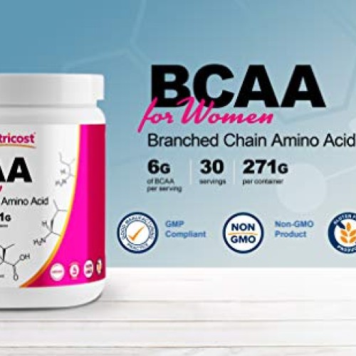 Nutricost BCAA for Women Peach Mango, 30 Servings - Formulated ...