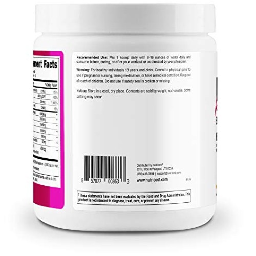 Nutricost BCAA for Women Peach Mango, 30 Servings - Formulated ...
