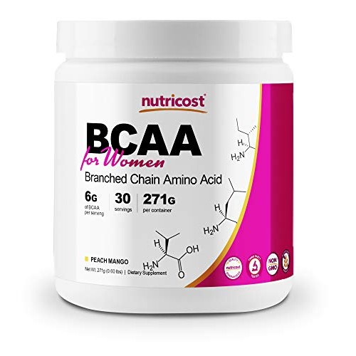 Nutricost BCAA for Women Peach Mango, 30 Servings - Formulated ...