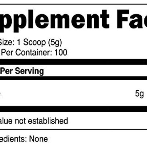Nutricost D-Ribose Powder 500 Grams - 5000mg Per Serving, Non-GMO...