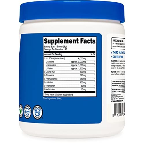 Nutricost EAA Powder 30 Servings Unflavored - Essential Amino A...