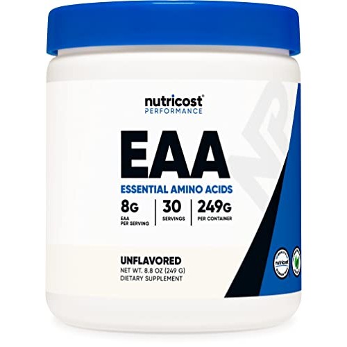 Nutricost EAA Powder 30 Servings Unflavored - Essential Amino A...