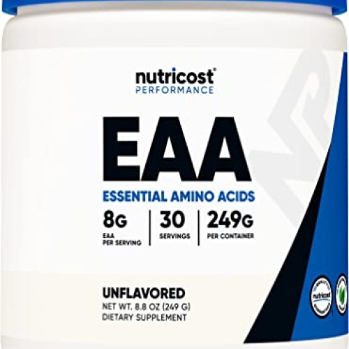 Nutricost EAA Powder 30 Servings Unflavored - Essential Amino A...