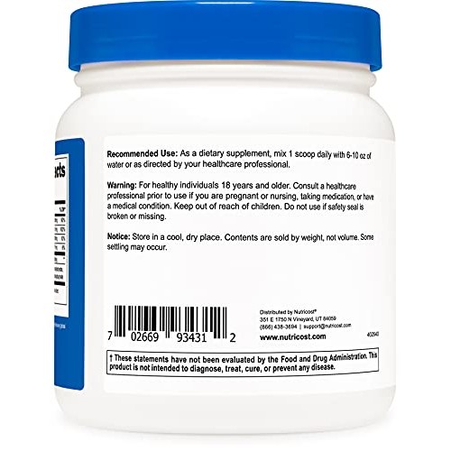 Nutricost Keto BHB Exogenous Ketones 4-in-1 30 Serv 12g Beta-Hy...