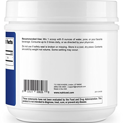 Nutricost Organic Chlorella Powder 16oz 1LB - 3g Per Serving