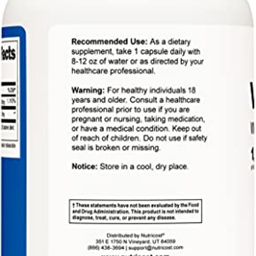 Nutricost Vitamin C with Rose Hips 1025mg, 240 Capsules - Vitamin...