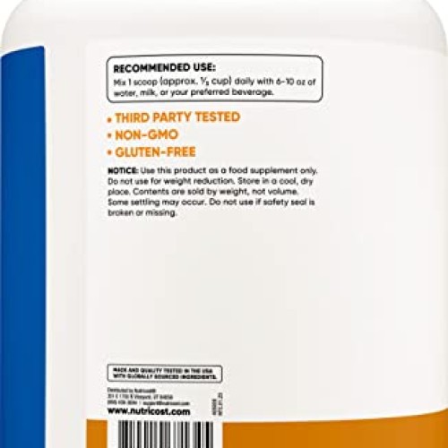Nutricost Whey Protein Concentrate Chocolate Peanut Butter 5LBS...