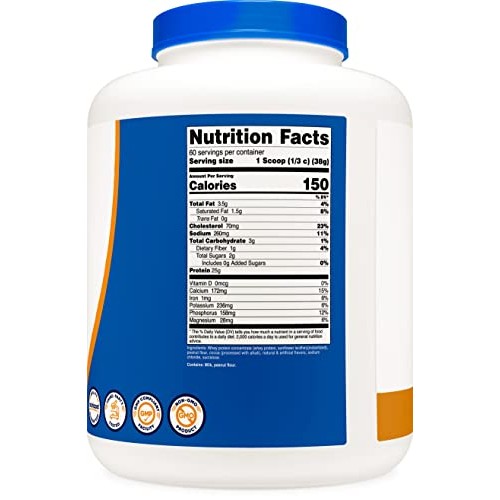 Nutricost Whey Protein Concentrate Chocolate Peanut Butter 5LBS...