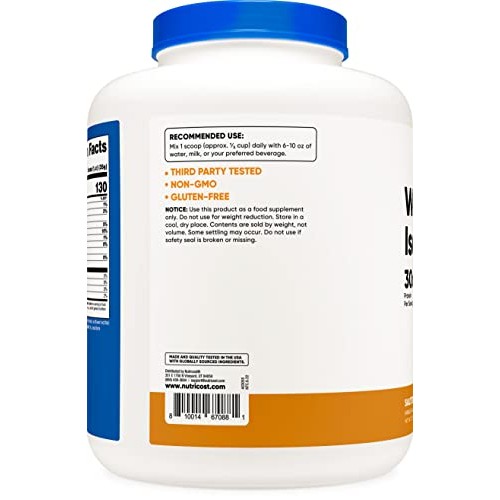 Nutricost Whey Protein Isolate Salted Caramel, 5LBS