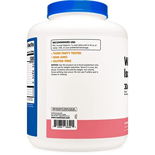 Nutricost Whey Protein Isolate Strawberry Milkshake 5LBS