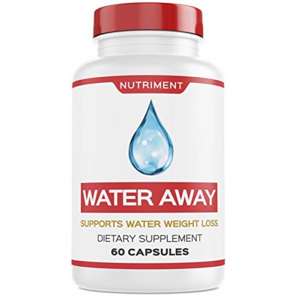 Water Away Herbal Natural Diuretic Weight Loss Blend with Juniper...