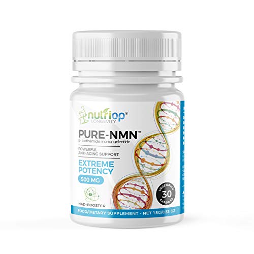 Pure-NMN Nicotinamide Mononucleotide Extreme Potency 500mg Capsul...