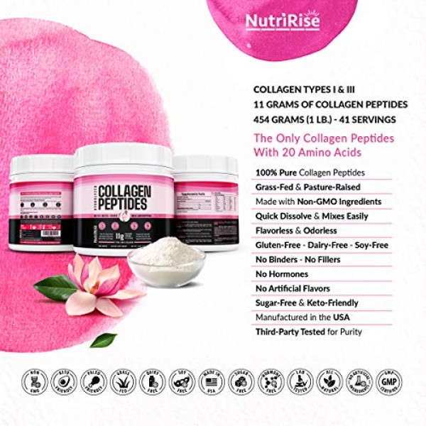 Collagen InstaSorb Peptides - Superior Mixability & Enhanced Abso...