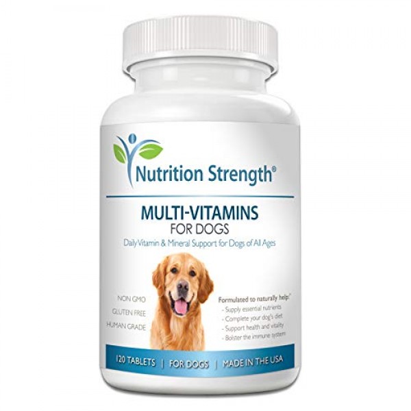Nutrition Strength Multivitamins for Dogs, Daily Vitamin and Mine...