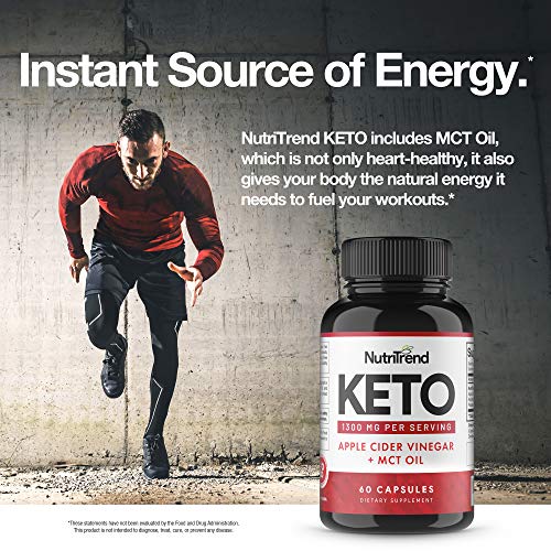 Keto Pills with Apple Cider Vinegar & MCT Oil, BHB Weight Loss Su...