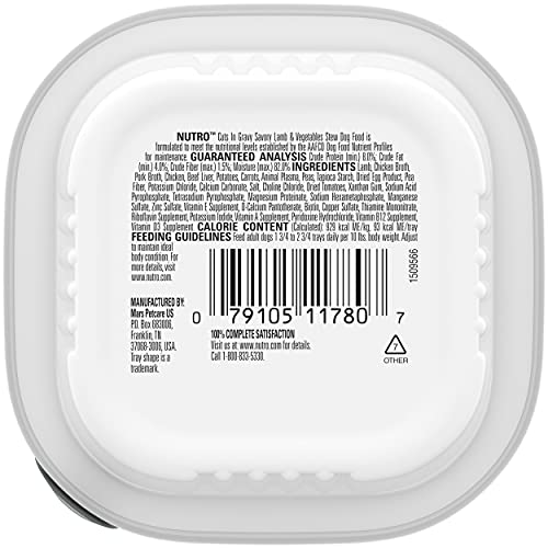 NUTRO Adult High Protein Natural Grain Free Wet Dog Food Cuts in ...