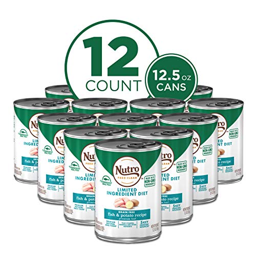 NUTRO Limited Ingredient Diet Adult Canned Soft Wet Dog Food Prem...