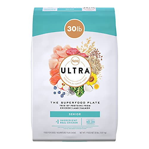 NUTRO ULTRA Senior High Protein Natural Dry Dog Food with a Trio ...