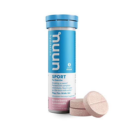Nuun Hydration: Strawberry Lemonade Electrolyte Drink Tablets 2 ...