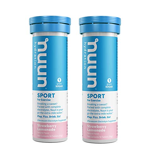 Nuun Hydration: Strawberry Lemonade Electrolyte Drink Tablets 2 ...