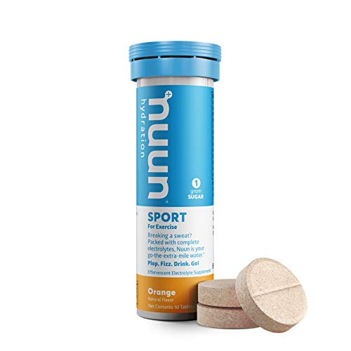 Nuun Active: Orange Electrolyte Enhanced Drink Tablets 2 Tubes o...