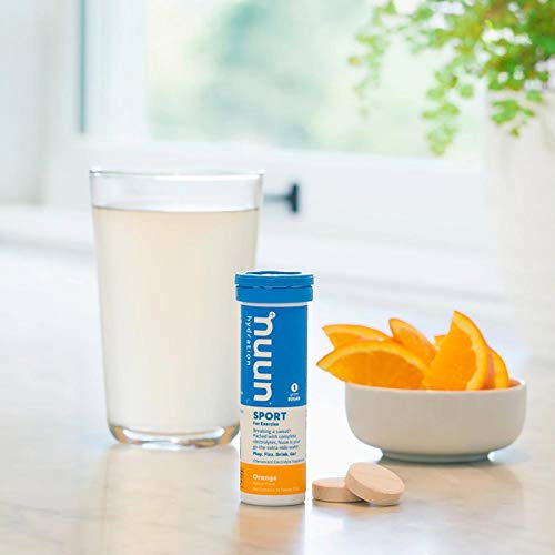 Nuun Active: Orange Electrolyte Enhanced Drink Tablets 2 Tubes o...