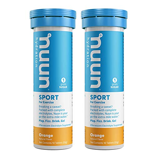 Nuun Active: Orange Electrolyte Enhanced Drink Tablets 2 Tubes o...