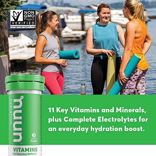 Nuun Complete Pack Sport, Vitamins, Immunity, and Rest Hydration ...