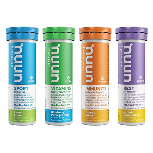 Nuun Complete Pack Sport, Vitamins, Immunity, and Rest Hydration ...