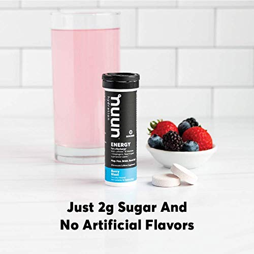 Nuun Energy: Caffeine, B Vitamins, Ginseng, Electrolyte Drink Tab...
