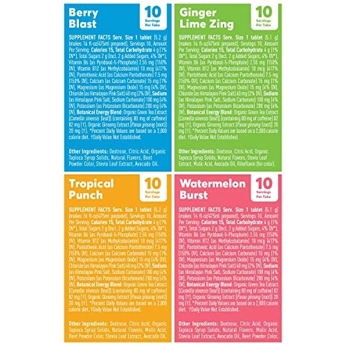 Nuun Energy: Caffeine, B Vitamins, Ginseng, Electrolyte Drink Tab...