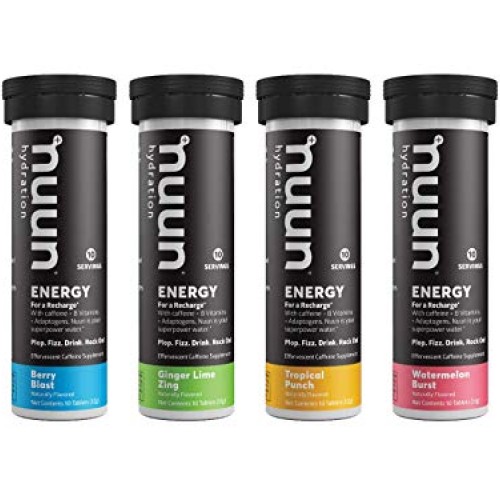 Nuun Energy: Caffeine, B Vitamins, Ginseng, Electrolyte Drink Tab...