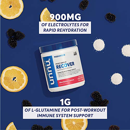 Nuun Recover | Post-Workout Drink | Vegan BCAAs, Electrolytes, L-...