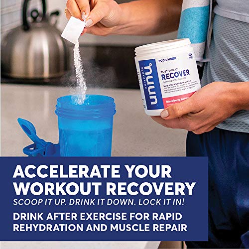 Nuun Recover | Post-Workout Drink | Vegan BCAAs, Electrolytes, L-...